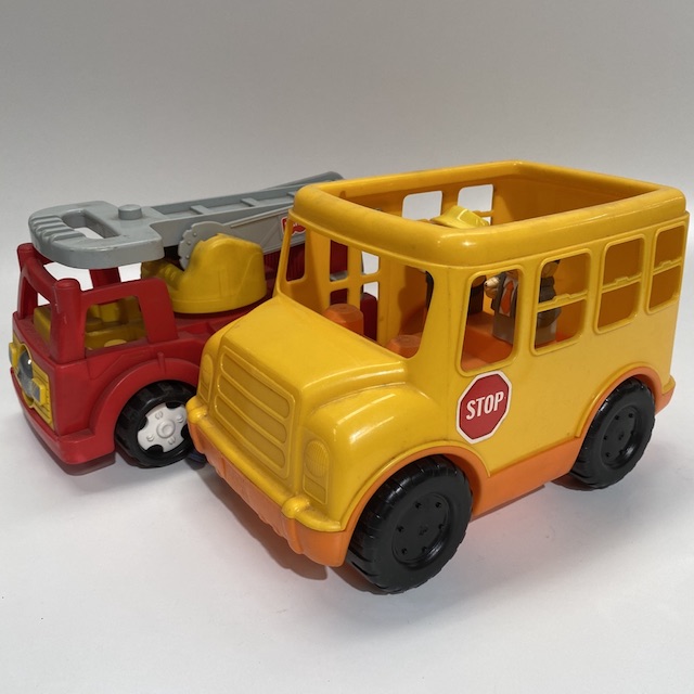 TOY TRUCK, Large Fisherprice Style - Plastic